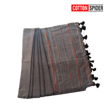 Khadi Gray Floral