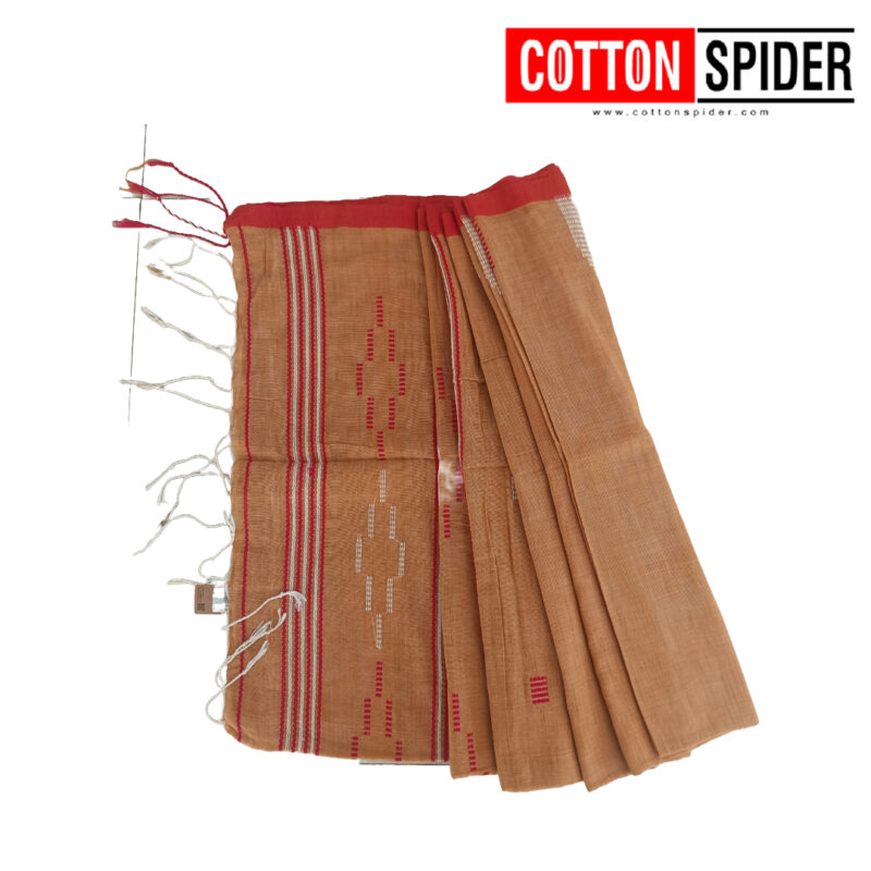 Khadi Brown Saree