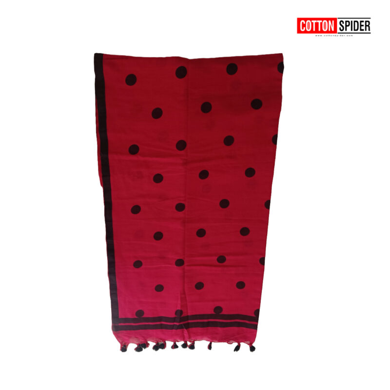 Kadhi Red with Black Dot - Image 3