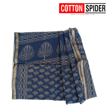 Kota Dark  Blue Saree
