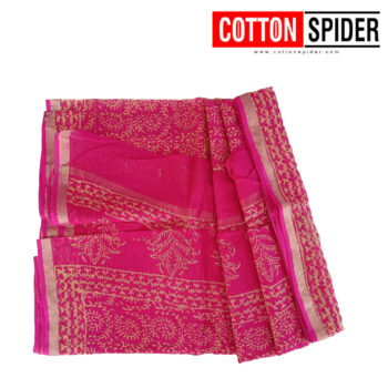 Kota Dark Pink Saree