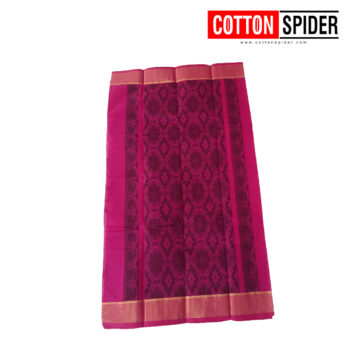 Negamam Dark Pink Saree - Image 3