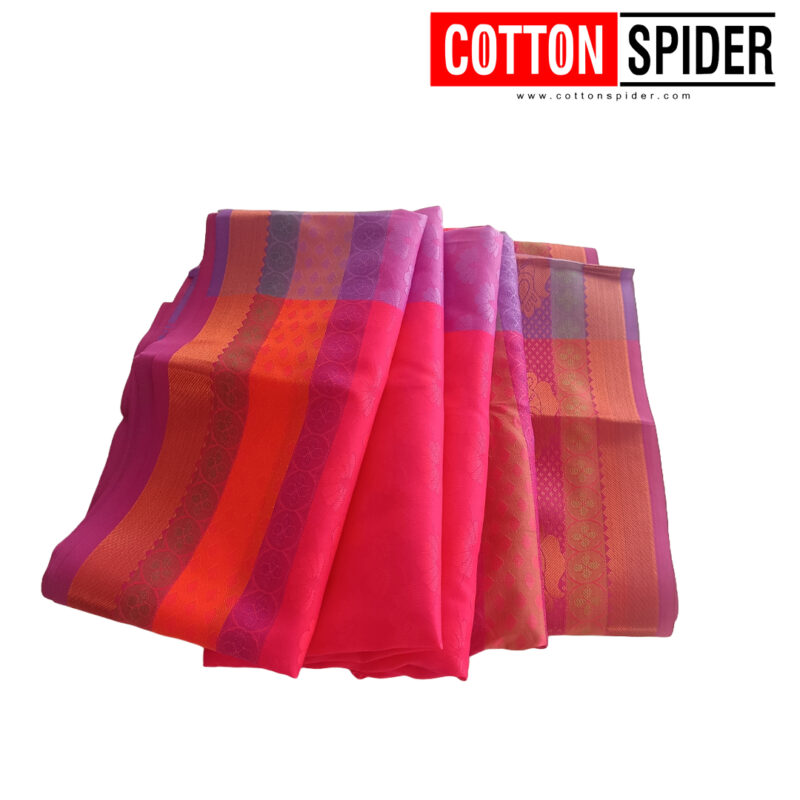 Bud Silk Pink Saree