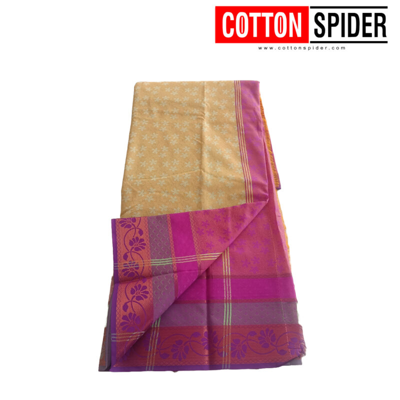 Bud Silk Sandal Saree - Image 3