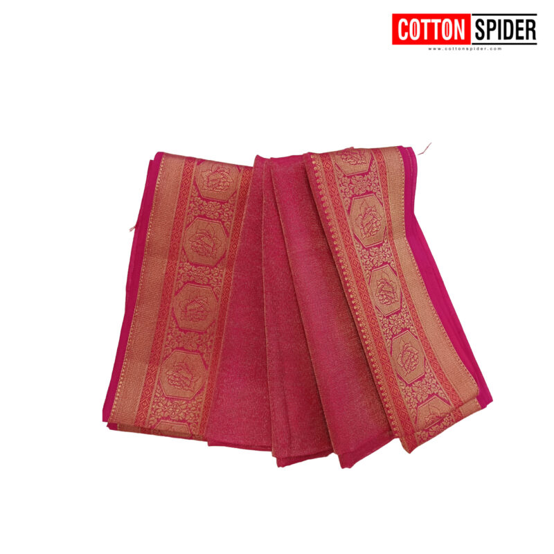 Soft Silk Pink Saree