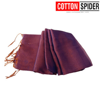 Khadi Tissue Violet Saree