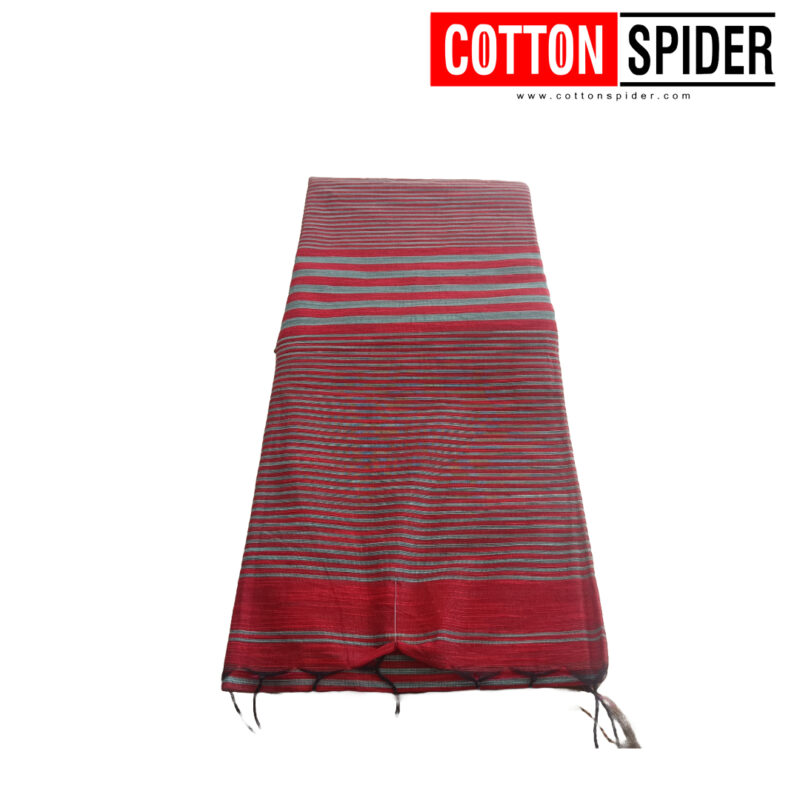 Negamam Green & Red Saree - Image 2