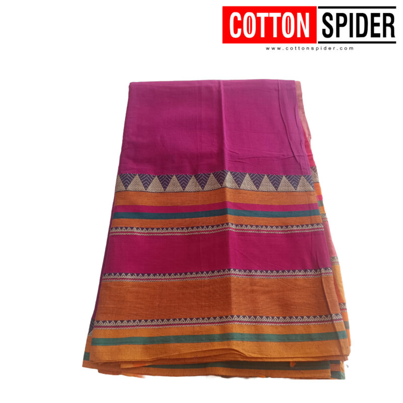 Narayanpet Red Saree - Image 2