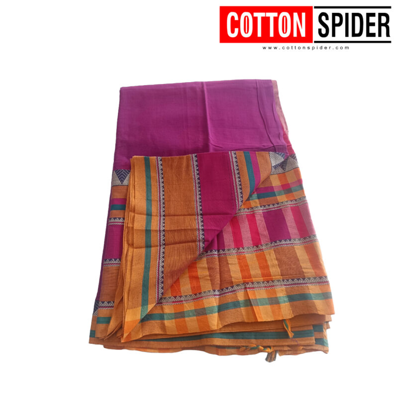 Narayanpet Red Saree - Image 3