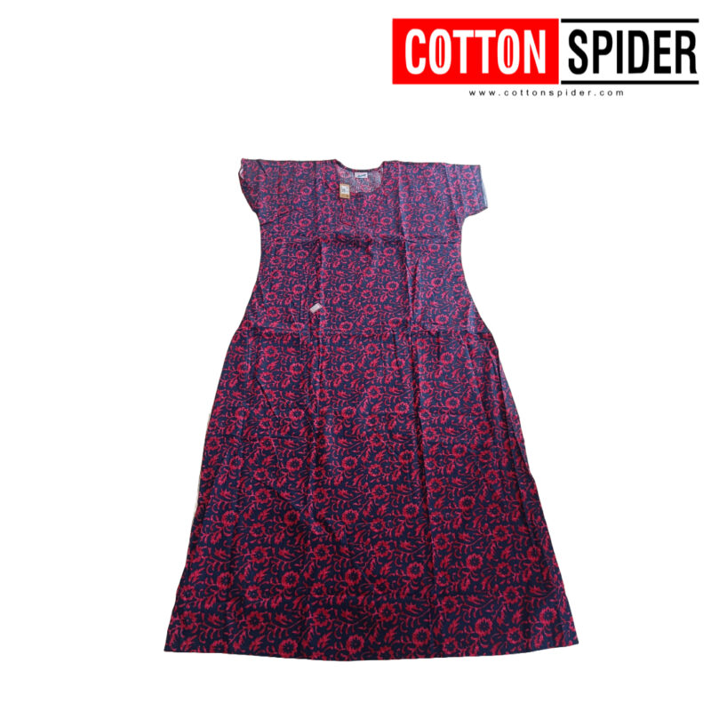 Pink & Dark Blue  Design Nighty - Image 2