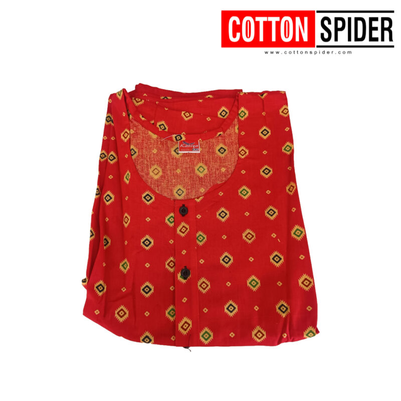 Orange Design Nighty