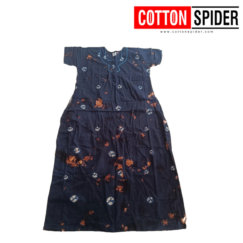 Dark Blue Design Nighty - Image 2