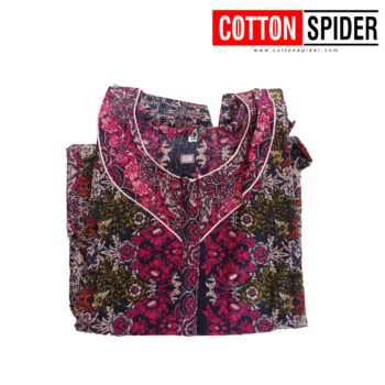 Green  Pink  Design Nighty