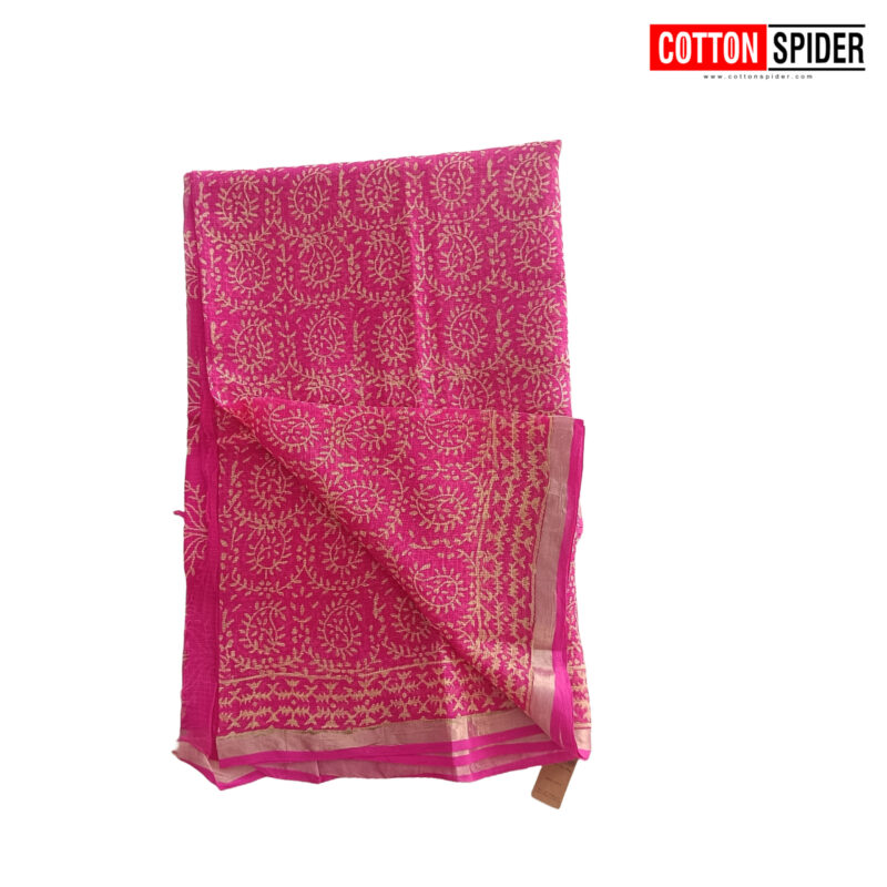 Kota Pink Saree - Image 3