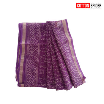Kota Voilet  Saree