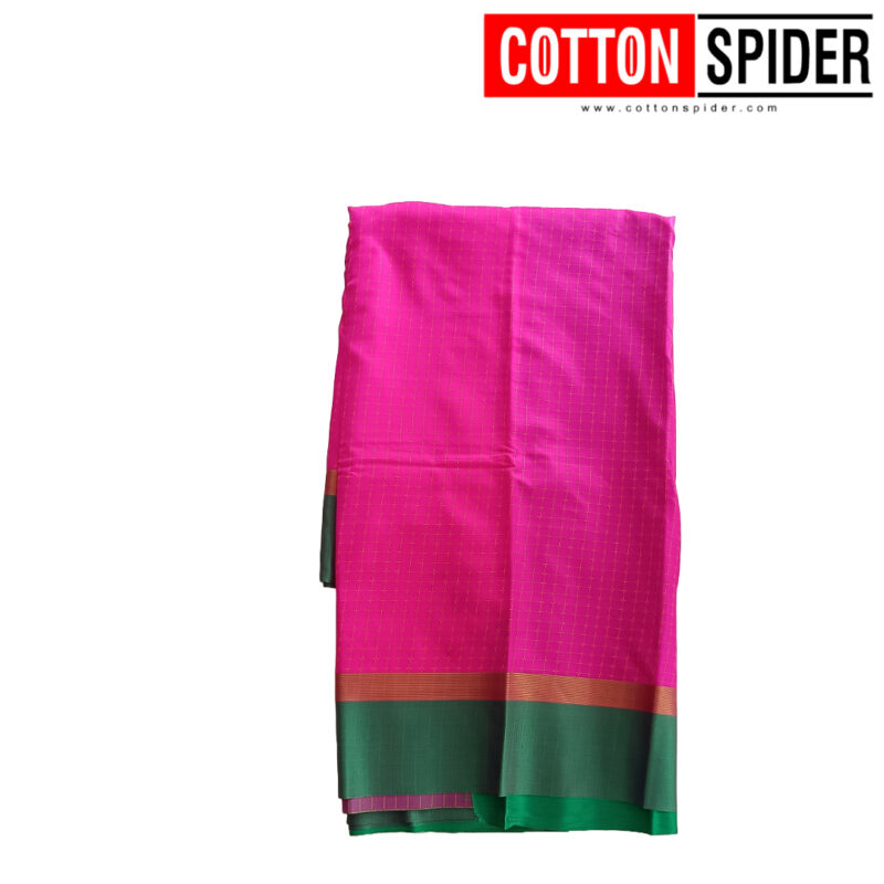 Arani Pink Saree - Image 2