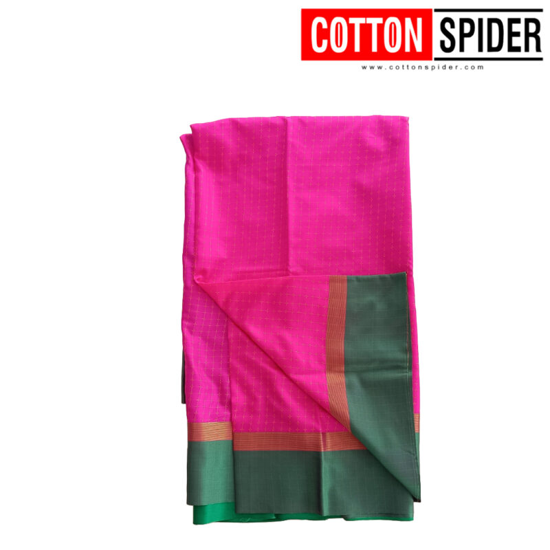 Arani Pink Saree - Image 3