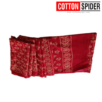 Art silk Red Saree