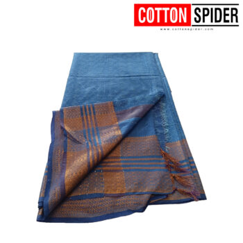 Art silk Blue Saree - Image 3