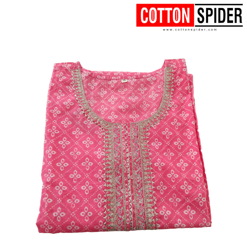 Pink Churidar
