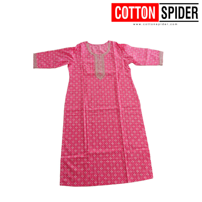 Pink Churidar - Image 2