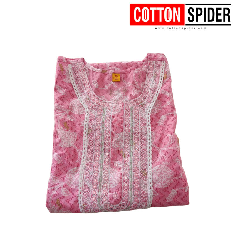 Pink  Churidar