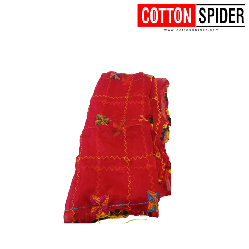Yellow & Red Churidar - Image 4