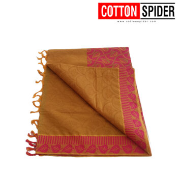 Negamam Green Saree  With  Pink Border - Image 3