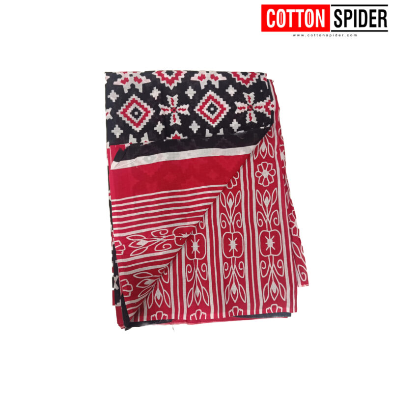 MulMul Black  Saree - Image 3
