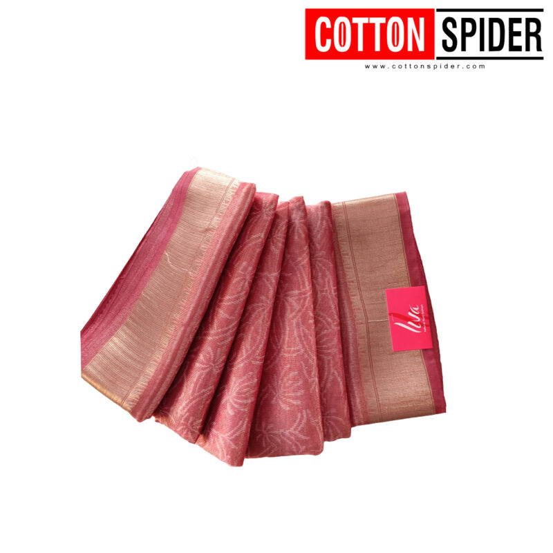 Mahewari Pink Shade Saree