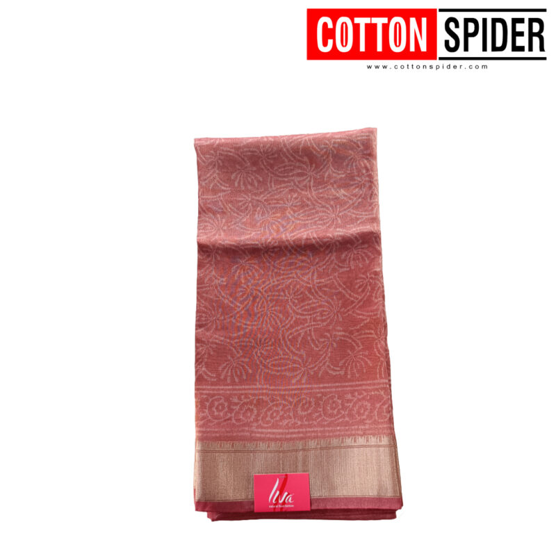 Mahewari Pink Shade Saree - Image 2