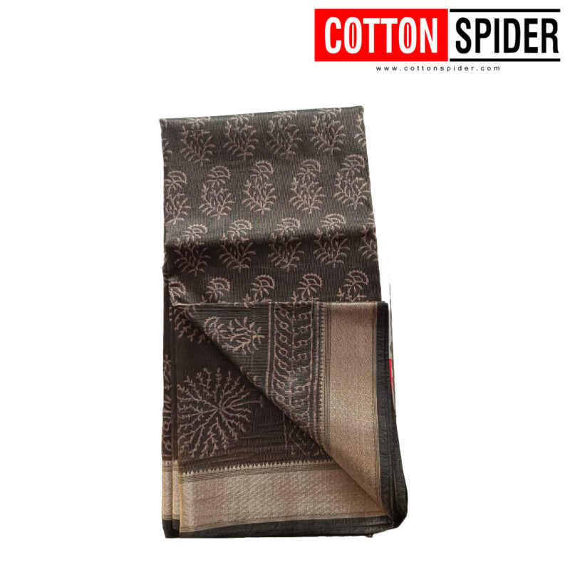 Mahewari Black Saree - Image 3