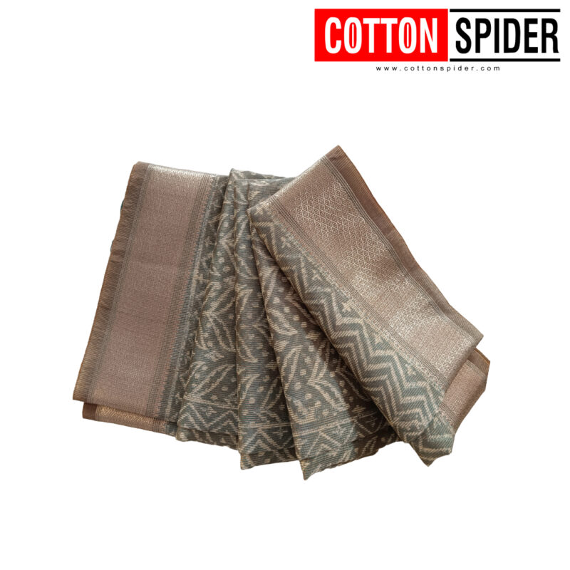 Mahewari Olive Green Saree