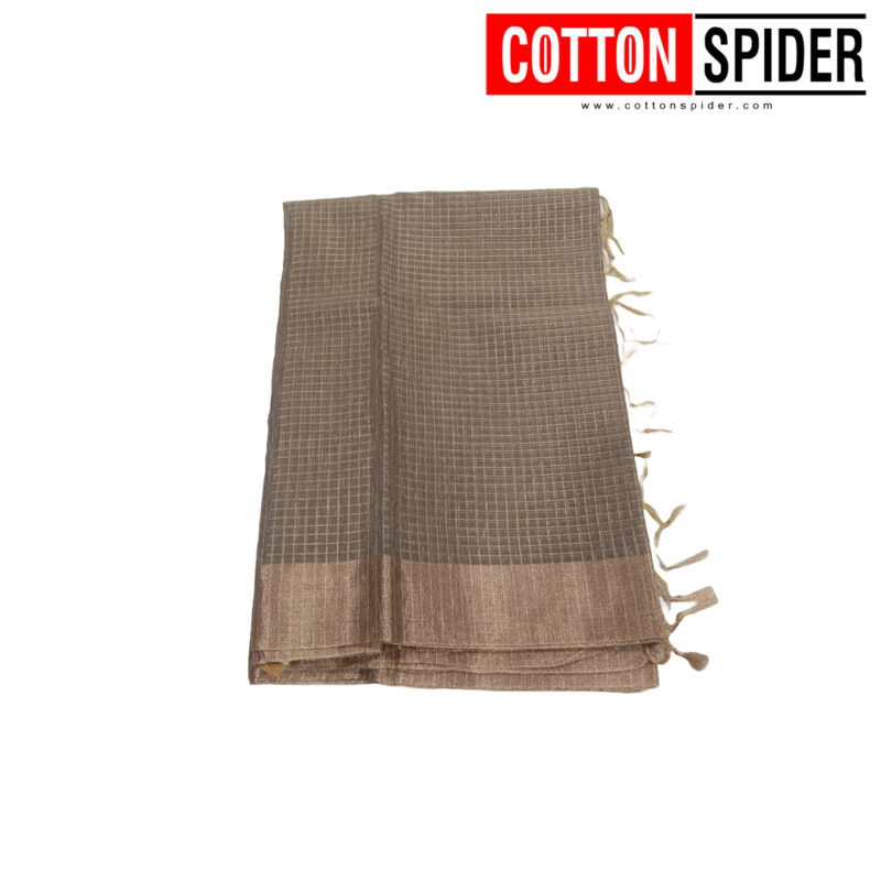 Sungudi Grey Shade Saree - Image 2