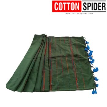 Khadi Green Saree