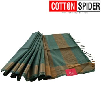 Tussar Green Saree