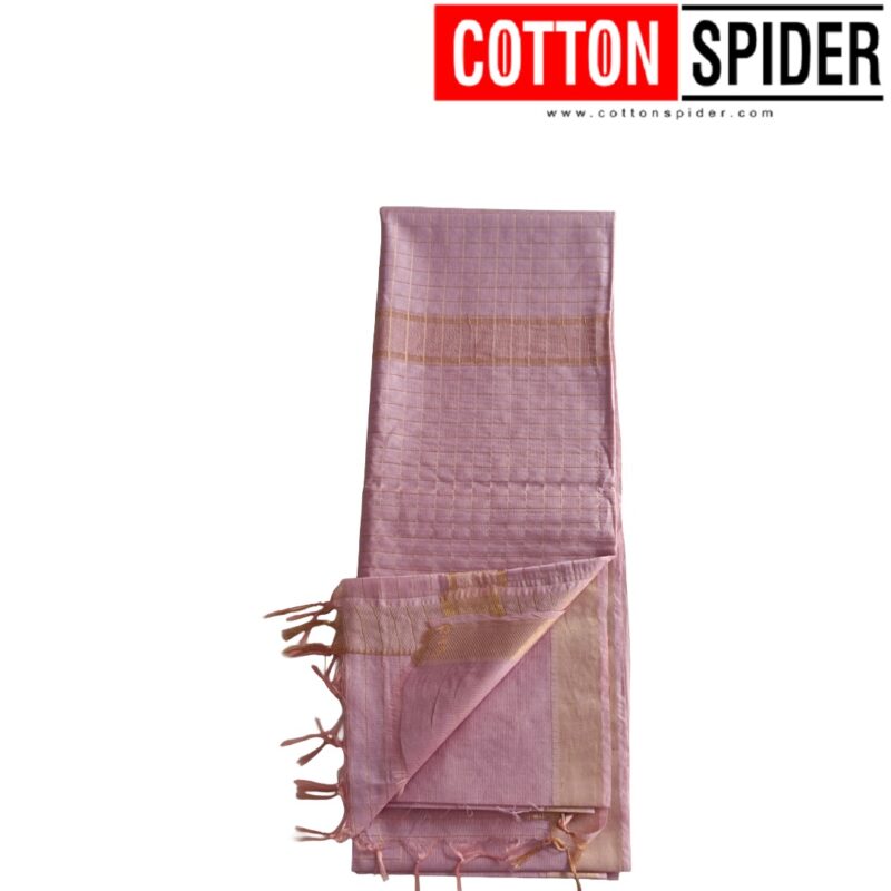 Art silk Light Pink Saree - Image 3