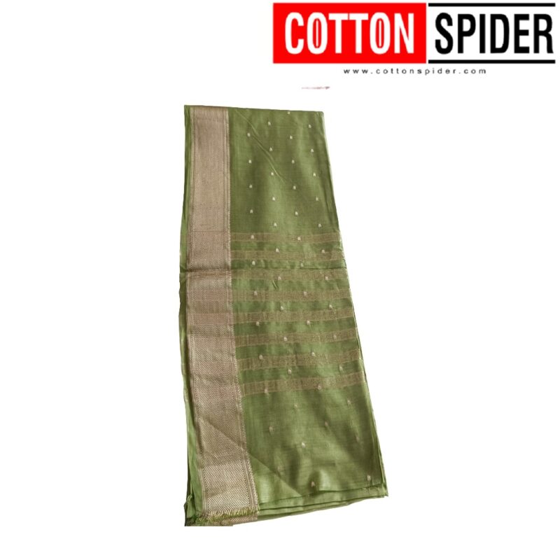 Art silk Light Green Saree - Image 2